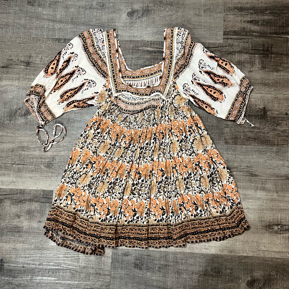 FREE PEOPLE Midsummer Dream Mini Dress - Picture 4 of 9